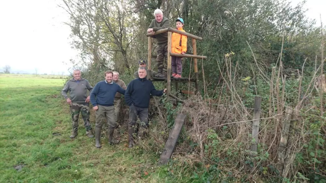 Association des chasseurs de Perpezat  journ&eacute;e "S&eacute;curit&eacute;"